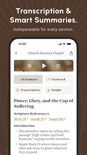 Bible Note Taker & Recorder screenshot