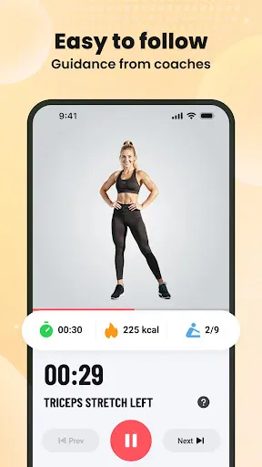 Lazy exercise at home screenshot
