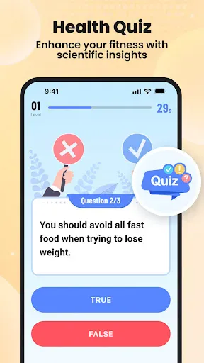 Lazy exercise at home screenshot
