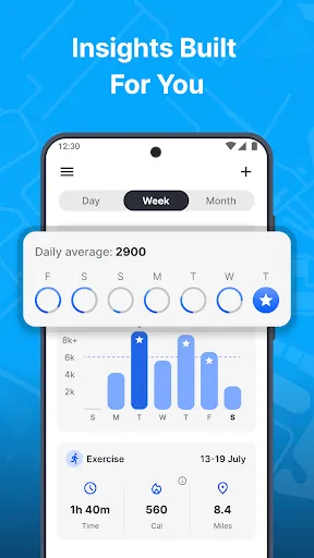 Step Tracker Launcher screenshot