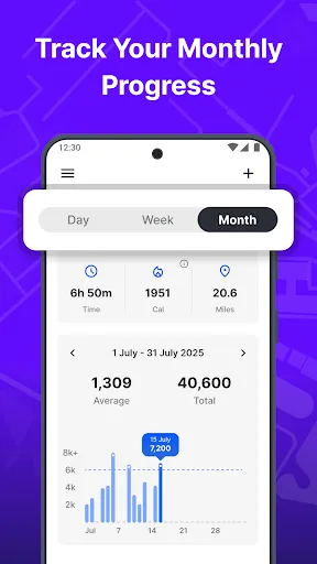 Step Tracker Launcher screenshot