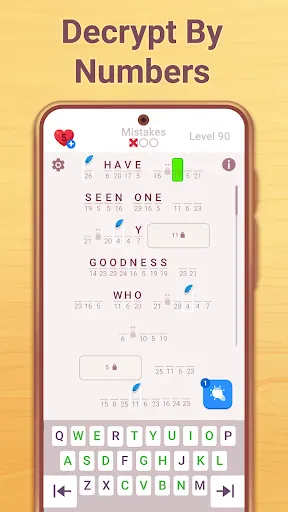 Cryptogram: Word Logic Puzzles screenshot