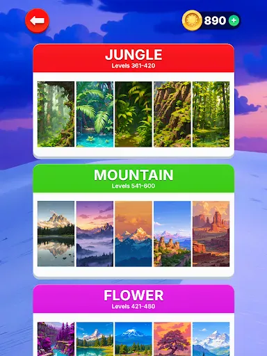 Wordscapes Search: Word Games screenshot