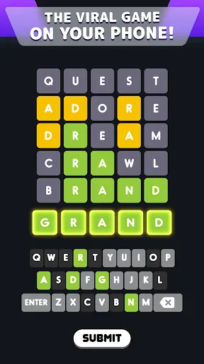 Wordle! screenshot