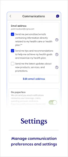 myCigna screenshot