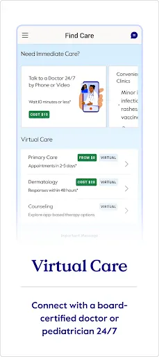 myCigna screenshot