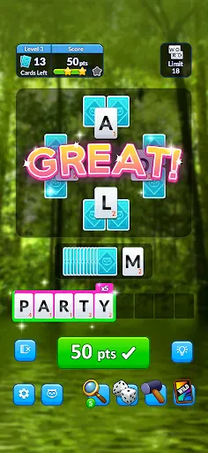 Wordscapes Solitaire screenshot