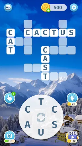 Sky Words: Relax Puzzle Games screenshot