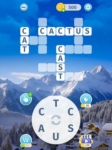 Sky Words: Relax Puzzle Games screenshot
