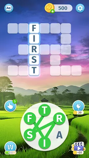 Sky Words: Relax Puzzle Games screenshot