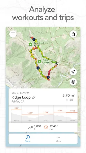 Footpath Route Planner screenshot