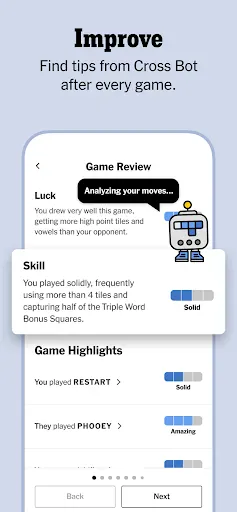 NYT Crossplay: Play and Spell screenshot