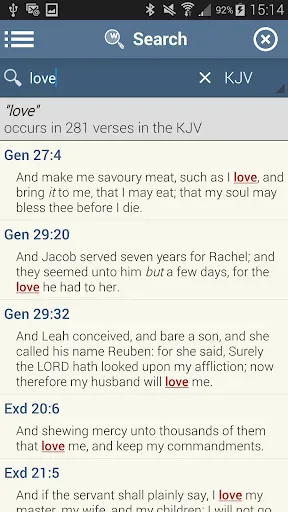 Blue Letter Bible screenshot