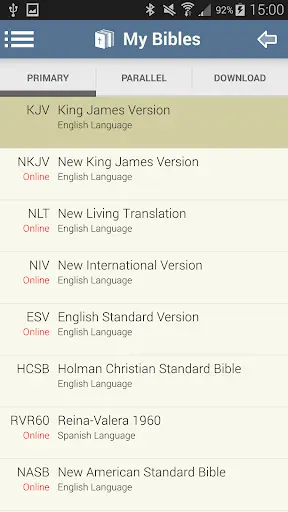 Blue Letter Bible screenshot