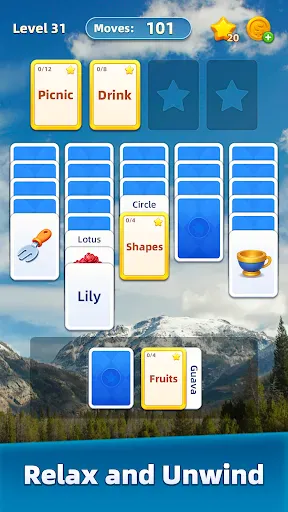 Word MindSort: Solitaire screenshot