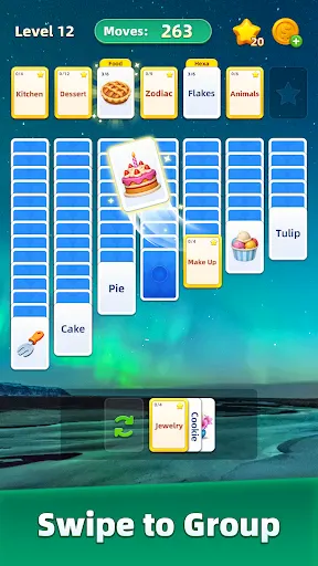 Word MindSort: Solitaire screenshot