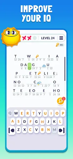 Cryptogram: Logic Puzzle Game screenshot