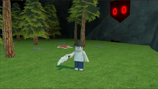 Parkour Escape: Night Forest screenshot