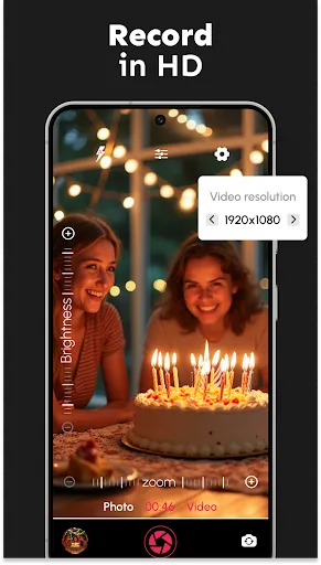 DSLR HD Camera : 4K HD Camera screenshot