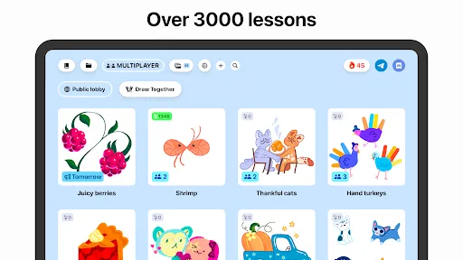 Learn how to draw - ArtWorkout screenshot