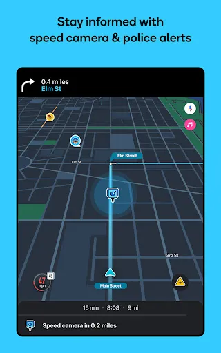 Waze Navigation & Live Traffic screenshot