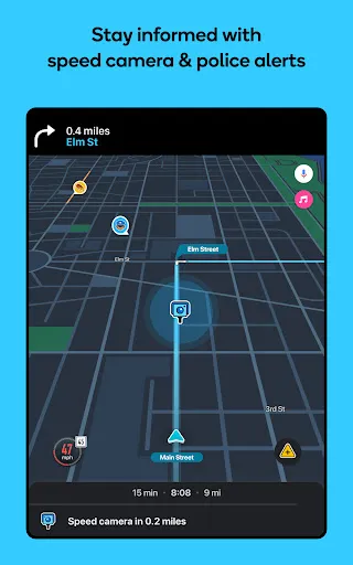 Waze Navigation & Live Traffic screenshot