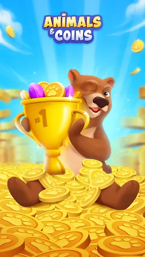 Animals & Coins Adventure Game screenshot