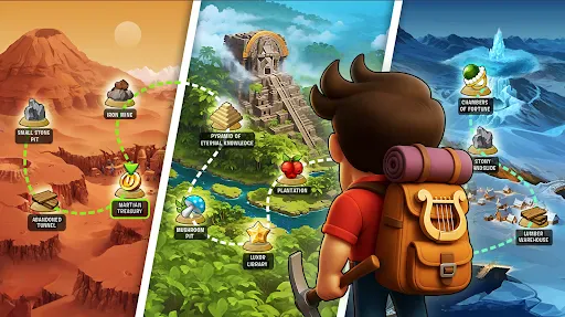 Diggy's Adventure Escape Games screenshot
