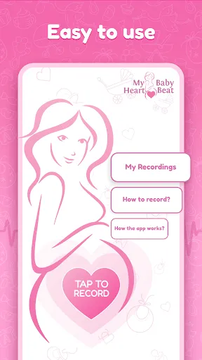 Hear My Baby Heartbeat Monitor screenshot