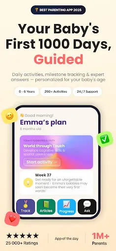 Baby Leap: Milestone Tracker screenshot