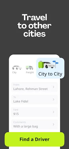 inDrive. Rides with fair fares screenshot