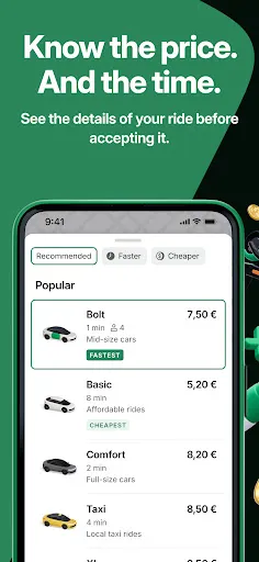 Bolt: Request a Ride screenshot