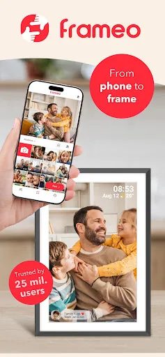 Frameo: Share to photo frames screenshot