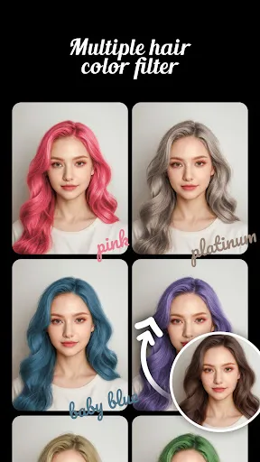 Prookie: Hair Style Face Shape screenshot