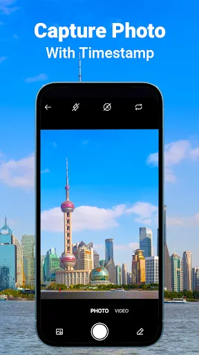 MeShot: GPS Camera & Geo Stamp screenshot