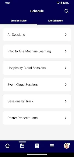 Cvent Events screenshot