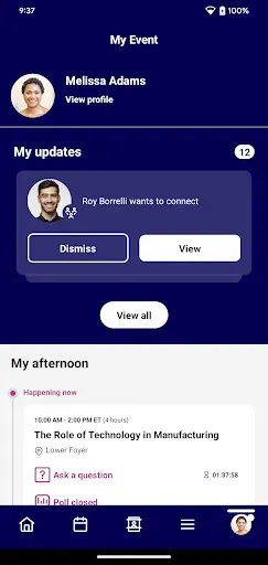 Cvent Events screenshot
