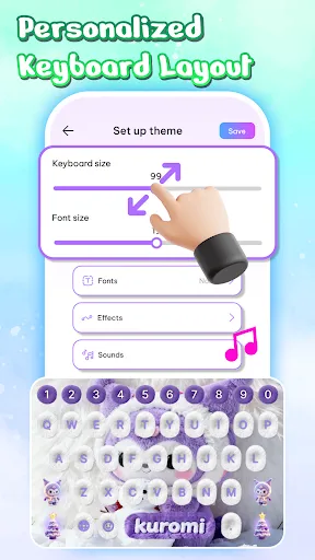 Emoji Font Keyboard & Themes screenshot