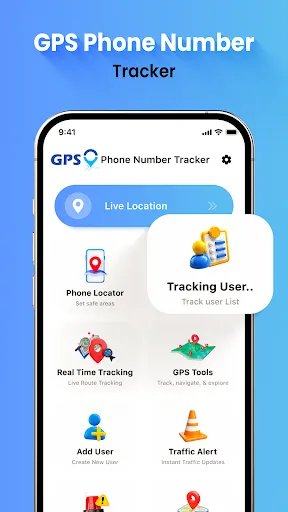 GPS Phone Number Tracker screenshot