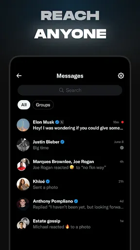 X screenshot