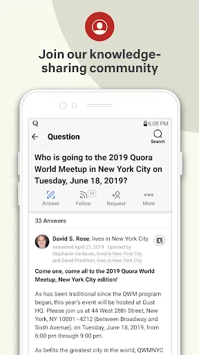Quora: the knowledge platform screenshot