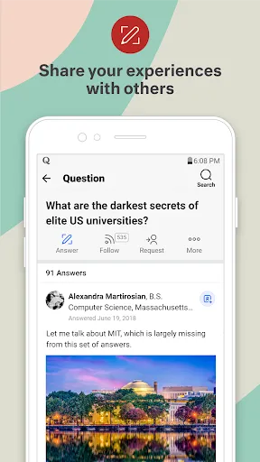 Quora: the knowledge platform screenshot