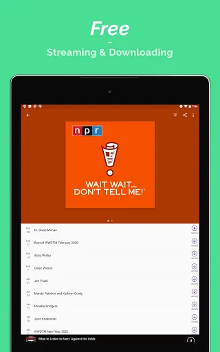 Podcast Player screenshot
