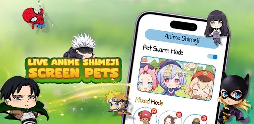 Anime Screen Pets: Shimeji screenshot