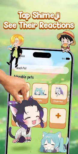 Anime Screen Pets: Shimeji screenshot
