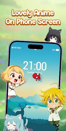 Anime Screen Pets: Shimeji screenshot