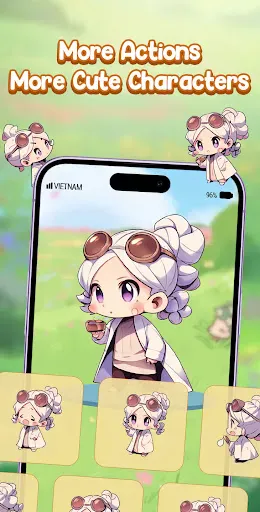 Anime Screen Pets: Shimeji screenshot