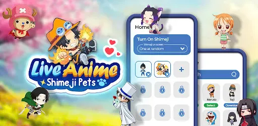 Anime Screen Pets: Shimeji screenshot