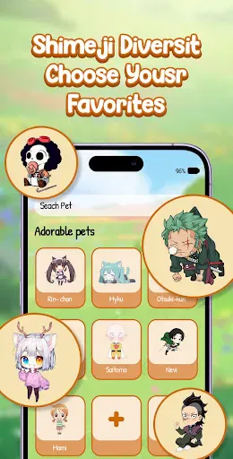 Anime Screen Pets: Shimeji screenshot