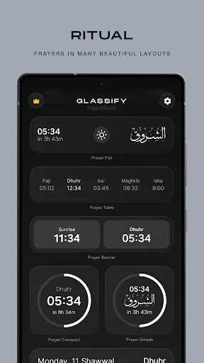 Glassify - Widgets & Themes screenshot